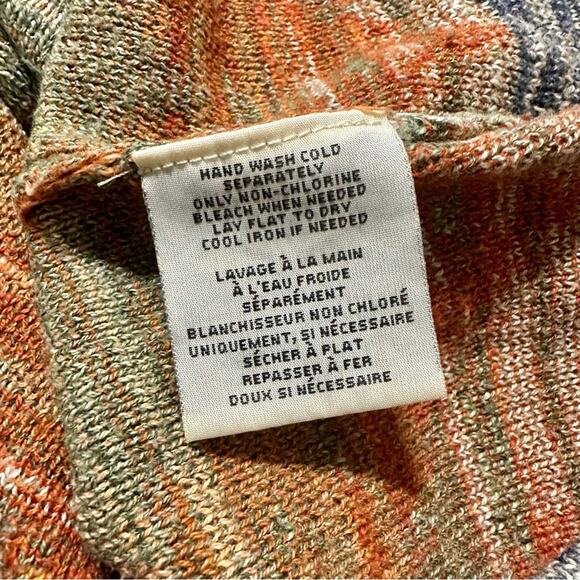 VTG Ralph Lauren Denim & Supply 90’s Multicoloured Aztec Henley Knit XL Jumper - Picture 5 of 6